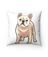 French Bulldog Spun Polyester Square Pillow - £23.58 GBP