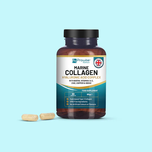 Marine Collagen With Hyaluronic Acid Complex, 90 capsules - $96.05 CAD