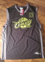 NBA LeBron James Jersey Youth Large Black Cleveland Cavs Basketball Shirt 23  - £33.24 GBP
