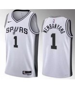 #1 Victor Wembanyama White Jersey - $45.00