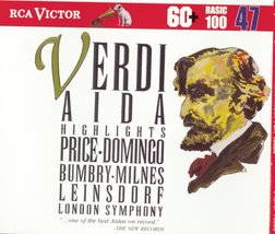 Verdi: Aida Highlights [Audio CD] Plácido Domingo &amp; Leontyne Price - £15.70 GBP