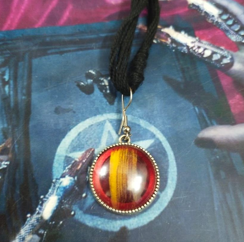 Illuminati Baphomet Infernal Vortex Amethyst Pendant Sex Control Lust Mo... - $68.28
