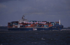 SLCB1017 - Container Ship - Ville De Virgo - Colour Slide - £1.99 GBP