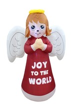 6 Foot Tall Christmas Inflatable Guardian Angel Prayer Blowup Yard Decoration - £55.93 GBP