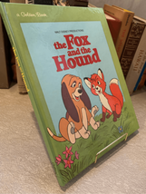 The Fox and the Hound A Golden Book Hardcover Vintage Walt Disney 1981 - £5.61 GBP