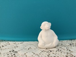 D2 - Monkey - Small Ceramic Bisque Ready-to-Paint* - €1,31 EUR