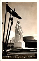 RPPC Statue of George Washington New York Worlds Fair NY NYC Postcard UNP C1 - $6.20