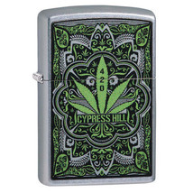 Zippo Windproof Lighter Cypress Hill Marijuana Leaf - £99.04 GBP