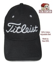 Titleist Black Embroidered Hat by New ERA - Golf Hat - £19.63 GBP