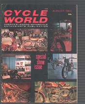 Cycle World-8/1964-Rise of The Two-Stroke-Isle Of Man T T-Special Show Issue - £32.04 GBP