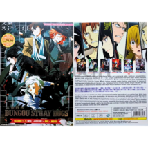 Anime Bungo Stray Dogs Season 1+2+3+4+5 (1-60 End) + OVA + Movie Engliah Dub DVD - £25.01 GBP