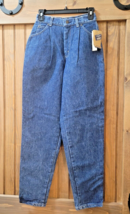 Vintage 80s 90s Levi&#39;s 904 Womens Denim Blue Jeans Size 5 NEW USA Made - £37.60 GBP