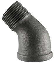 Southland 520-501HC 45 Degree Street Elbows, 1/4&quot;, Black - $23.93 CAD