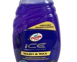 Turtle Wax Ice Premium Care Wash &amp; Wax 48 fl oz Smart Shield Tech Carnau... - £44.72 GBP
