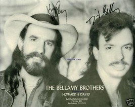 The Bellamy Brothers Signed Autograph 8x10 Rp Belamy Country Music Legends - £15.95 GBP