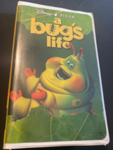 Walt Disney Pixar’s A Bug’s Life VHS Video Tape Clamshell Case VTG Movie RARE! - £5.13 GBP