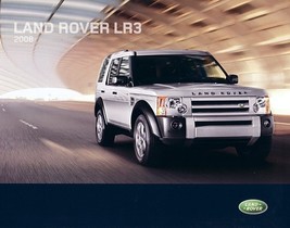 2008 Land Rover LR3 sales brochure catalog US 08 Discovery - $12.50