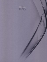 An item in the Collectibles category: 2008 Lexus SC 430 sales brochure catalog 08 US SC430