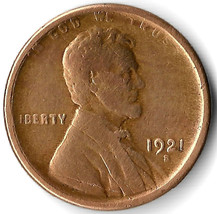  Hot! 1921-S 1¢ Lincoln Wheat Cent Coin Penny, Low Mintage, Roaring 20S Era! - £47.65 GBP