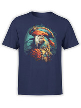 FANTUCCI Pirates T-Shirt Collection | Parrot Captain T-Shirt | Unisex - £17.30 GBP+