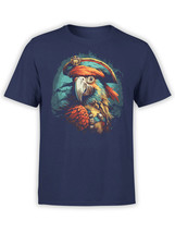 FANTUCCI Pirates T-Shirt Collection | Parrot Captain T-Shirt | Unisex - £16.52 GBP+