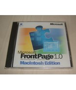 MICROSOFT FRONT PAGE 1.0 FrontPage Mac OS. New and Sealed - £19.34 GBP