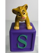 Disney Groiler Alphabet Fun Blocks Simba Letter S Lion King With Box - £9.18 GBP