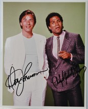 Miami Vice Cast Signed Photo X2 - Don Johnson &amp; Philip Michael Thomas w/COA - £195.00 GBP