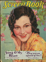 SCREEN BOOK 1930 OCT-MAUREEN O&#39;SULLIVAN COVER VG - £69.47 GBP