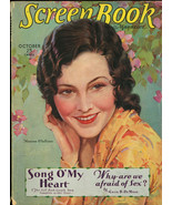 SCREEN BOOK 1930 OCT-MAUREEN O&#39;SULLIVAN COVER VG - £68.18 GBP