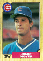 1987 Topps #227 Jamie Moyer Chicago Cubs - £1.18 GBP