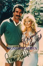 Tom Selleck And Morgan Fairchild Signed Rp Photo Magnum - £11.95 GBP