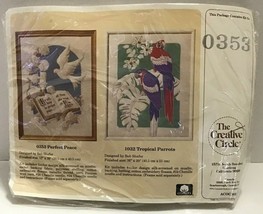 The Creative Circle Stitch Kit 0353 Perfect Peace Embroidery Bob Shafor ... - $13.37
