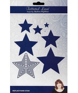 Tattered Lace. Reflections Star Die Set. Die Cutting Cardmaking Scrapboo... - $330.90 MXN