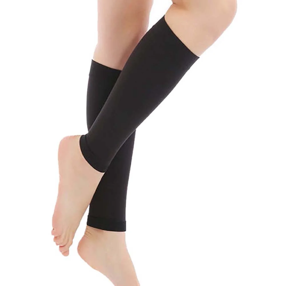 1Pair Varicose Vein Fatigue Relief Leg Warmer Compression Calf Sleeve Sock Long  - £81.65 GBP