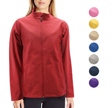 Women&#39;s  Fleece Lined Water Resistant Fleece Zipper Soft Shell Jacket - $33.99