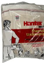 Hantex Vintage Mens Thermal Long Johns Underwear NOS Drawers Sz 38 - 40 ... - $29.65