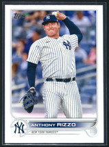 2022 Topp s  #242 Anthony Rizzo New York Yankees - £1.39 GBP