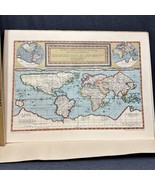 Vintage The World By Gerard &amp; Cornelia De Jode 1589 Reprod. Rand McNally... - £15.48 GBP