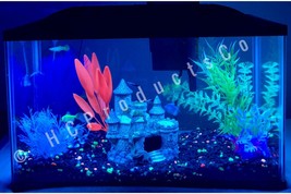LED Aquarium Lights 20 Colors and Motion Options 16 inch Line Strip w/Remote - £22.36 GBP
