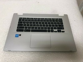 Asus C523N C523NA palmrest touch pad keyboard top cover screw bumps on palm - $559.18 MXN