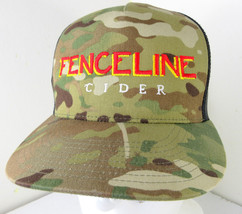 Fenceline Cider Mancos Colorado Baseball Cap Trucker Mesh Hat Camo Snapback - $14.80
