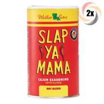 2x Shakers Walker &amp; Sons Slap Ya Mama Hot Blend Cajun Flavor Seasoning | 8oz - £18.76 GBP