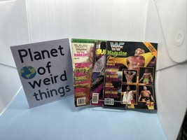 Wwf Magazine Lot Of 3 Macho Man Hulk Hogan Ric Flair Undertaker See Pics - £30.95 GBP