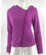 Under Armour All Season Gear Sweatshirt Jacket Sz Small Purple Asymmetri... - £27.37 GBP
