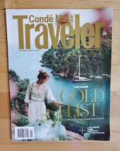 Conde Nast Traveler Magazine January/February 2025: 2025 Gold List; Cuba... - $11.62