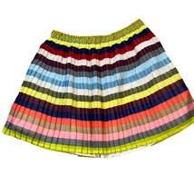Gap Holiday Sz 8/9 Colorful Girls Mini Pleated Stripe Skirt - £11.28 GBP