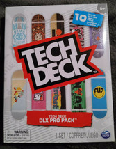 NEW ~Tech Deck DLX Pro Pack 10 pack Flip Almost PlanB Element Pristine Set - $13.81