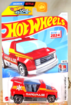 2024 Hot Wheels #137 HW First Response 10/10 RAPID PULSE Red w/Chrome AD... - £6.11 GBP