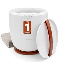 SereneLife Bucket Towel Warmers w/ Customized Fragrances for Spa &amp; Bathroom - $40.32